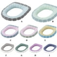 thumbnail image 6 of Toilet Seat Mat Soft Pad Washable Closestool Mat Warmer Cushion Bathroom No.09, 6 of 9
