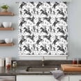 thumbnail image 5 of Western Cowboys Sheer Curtains 63 Inches Long, Vintage Desert Cactus Horseshoe White Light Filering Curtains, Breathable Simi Curtain Privacy Drapes for Living Room Bedroom Window Treatment, 5 of 9