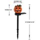 thumbnail image 2 of Xihbxyly Farol Solar de Calabaza, Luces Decorativas de Halloween, Decoración de Exteriores de Bajo Consumo, Diseño Fantasma, Resistencia Al Agua Ip65, Instalación En Estaca de Jardín, Ambiente de Pat, 2 of 5