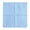 Blue, variant on Dvumao Pleated Dinner Napkins 19.7x19.7 In Polyester for Home Table Decor