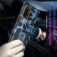 thumbnail image 3 of Camouflage Magnetic Kickstand Case for Oppo A74 5G/A93 5G/A55 4G, Military Grade Heavy Duty Shockproof Protection Army Camo Phone Cover Case for Oppo A55 4G/A93 5G MC Dark Blue, 3 of 14