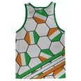 thumbnail image 2 of World Cup Ireland Soccer Ball Adult Mesh Jersey White-Kelly X-LG, 2 of 2