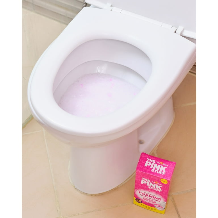 Anyone else like how bright this pink toilet cleaner is love the bloo  powder so when I saw this I had to try it. Smells good too. 🌸 #bloo