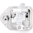 thumbnail image 3 of Elsjoy Set of 2 Truck Tool Box Latch, Stainless Steel Trailer Toolbox Latch Replacement, RV Paddle Handle Latch Tool Box Lock with Keys & R, 3 of 8