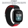 thumbnail image 3 of Smartwatch Band Strap, Stretch Woven Nylon Replacement Accessory Fit For  Versa 4 3 Sense 2, Elastic Sport  Watch Bands, Watch Band Replacement, 3 of 8