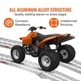 thumbnail image 6 of Aluminum Ramp 1500 LBS Foldable Loading Ramps for Pickup Trucks Bed 2 PCS, 6 of 7
