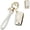 2 Buttons Gold White, variant on 4‑Button Remote Key Fob Protector Case & Keychain Compatible with Toyota Camry SE/LE, Corolla SE/LE, Highlander, C‑HR, Fortuner, 2018‑2025