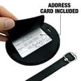 thumbnail image 3 of Hand Print Football Get a Grip Round Leather Luggage Card Suitcase Carry-On ID Tag, 3 of 8
