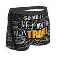 thumbnail image 3 of Naloa Travel Print Mens Underwear - Boxers for Men, Classic Briefs for Men, 3 of 9