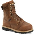 thumbnail image 1 of CAROLINA Men's 8" Metpro Hardrock Composite Toe Internal Metatarsal Guard Waterproof Insulated Work Boot Brown - CA7921, 1 of 6