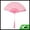 Pink, variant on Unique Bargains Elegant Cherry Blossom With Tassel Folding Fan 1 Pc White