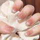 thumbnail image 1 of Parche de uñas de estilo armadura para verano, diseño de Little Red Book, celebridad de Internet con diseño de uñas, parche de uñas desechable blanco, 1 of 5
