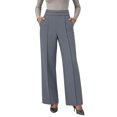 thumbnail image 6 of MYAOYI Womens Pants High Waisted Wide Leg Dress Pants Pleated Work Trousers, 6 of 8
