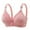 Pink, variant on 2 Pack Bras for Women No Underwire Cozy Wireless Airy Jacquard Light Push Up Underwear,Beige,42/95
