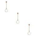 thumbnail image 1 of sweethay Clip de anillo para hombre Anillos de dedo Suministros ajustables Elegante soporte de mano de metal Fumador Caballero Oro rosa Type1 NO1, 1 of 6