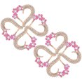 thumbnail image 1 of TABLETREANDS 10Ud Aplicaciones De Aleación Para Accesorios Y En Tono Rosa, 1 of 6