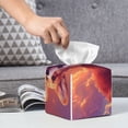 thumbnail image 4 of Kdxio Sunset Cloud Corgi Print Tissue Box Cover,Square Decorative PU Leather Facial Paper Case Organizer Holder Dispenser for Bathroom,Night Stands,Desk,Car 5.2''X5.2''X5.2'', 4 of 6