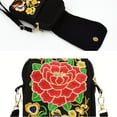 thumbnail image 4 of Hxlamzoo Home Supplies Clearance Yunnan Ethnic Style Embroidery Bag for Women Embroidered Body Mini Bag Flip Phone Bag, 4 of 5