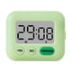 thumbnail image 3 of Temporizador de cocina, temporizador para aula, reloj digital, cronómetro con soporte independiente Verde, 3 of 9
