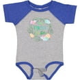 thumbnail image 3 of Inktastic My First Easter Pastel Colored Wreath Boys or Girls Baby Bodysuit, 3 of 5