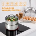 thumbnail image 4 of Vaporizador Ohtomber de acero inoxidable de tres capas, 1,5 L, con tapa, 4 of 7