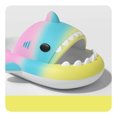 thumbnail image 3 of 2024 Cute Summer EVA Gradient Shark Slippers Kids Candy Color Soft Indoor Sandals Women Men Fashion Outdoor Thick Sole Slides, 3 of 5