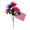 B, variant on 1/3PCS Artificial Flowers, Patriotic Memorial Bouquet Flowers DIY Bouquet Red/White/Blue Floral for Home Garden Kitchen Decor Wedding Party Decoration