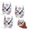250 Years of Freedom Eagle Glass 3pcs A9, variant on 250th Anniversary of 1776-2026 Freedom Eagle Glass - Patriotic Stemless Whiskey Glass with American Bald Eagle Design, Crystal Wine Tumbler for Independence Day, Gift for Veterans Dad (3PCS)