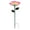 Red, variant on HAHUT Handmade Metal Flower Garden Stake with Bee Bowl, Decorative Garden Pollinator Watering Station, Weather-Resistant Yard Art Decor Gift for Bird Lovers (Light Blue)