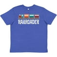 thumbnail image 3 of Inktastic Railroader Train Hobby Youth T-Shirt, 3 of 5