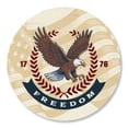 thumbnail image 5 of Current Patriotic Rolled Stickers, Set of 252, 4 festive designs, 1.75" Diameter, Printed in the USA, Great for Cards, Gifts, Stationary, and More, 5 of 7