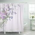thumbnail image 1 of SUTTOM Rideau de Douche Lavande Violette Florale Chic Pastel 66x72 Pouces, 1 of 1