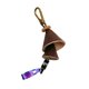 thumbnail image 5 of Señuelo Lentejuelas Campana Bolsa Cuero artificial Retro Compacto Equipo de viaje al aire libre con hebilla Pesca Almacenamiento portátil duradero kusrkot Colgador de campana de señuelo, 5 of 8