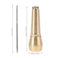 thumbnail image 2 of OULII 1 Set Sewing Awl Copper Handle Awl Needle Kit For Professional Repairers Assorted Color Shoe Repair Tool, 2 of 8