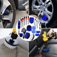 thumbnail image 3 of Set Cepillo Bloosom  Limpieza Automotriz Pinceles Detalle Coche Set 20 Pc Azul, 3 of 5