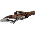 thumbnail image 5 of Uptown Belt - Top Grain Leather Belt with Certified Nickel Free Buckle 36 Inch Tan, 5 of 8