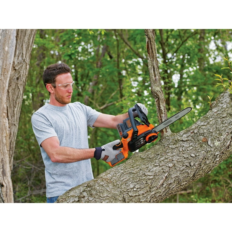 Shop BLACK+DECKER 20-volt Max 3/8-in Cordless Drill (1-Battery Included and  Charger Included) & 20-volt Max 10-in Cordless Electric Chainsaw 2 Ah ( Battery & Charger Included) at