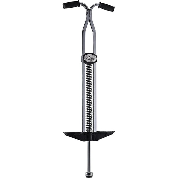 Flybar Super Pogo Stick for Kids & Adults 14  – Strong Spring for Tricks & High Jumping – Steel Frame with Reinforced Foot Pegs – Classic Trick Pogo Stick for Beginners & Pros – Supports 120-210 lbs