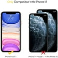 thumbnail image 3 of Funda de silicona compatible con iPhone 11 de 6,1 pulgadas (2019), protección de cuerpo completo de goma de gel, funda a prueba de golpes, funda de protección contra caídas BANYUO Electrónica, 3 of 6