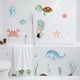 thumbnail image 3 of Pegatina de pared de peces marinos, calcomanía de pared de animales marinos, decoración de pared, póster de pared, mural para restaurante, sala de jue, 3 of 9