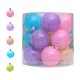 thumbnail image 2 of Juego de adornos de bola de Navidad Macaron | Plástico multicolor, 6 cm, decoraciones para árboles navideños irrompibles • Ligero | Fácil de colgar | Ideal para fiestas, bodas, decoración del hogar, 2 of 7