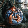 thumbnail image 5 of Xuniizn Nativity Ornaments, Acrylic Christmas Nativity Scene Ornaments - Christmas Tree Decorations for Home, Office, Xmas Tree, Hanging Ornament, Religious Gifts, Party Decor, Christmas Decorations, 5 of 6