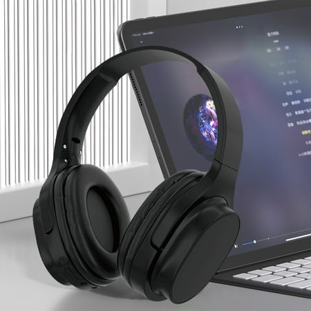 Ikohbadg Bluetooth Headphones with Intelligent Noise Reduction, HIFI Sound Quality, Long Battery Life, and Zero Delay Connection