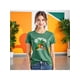 thumbnail image 1 of Playera Blusa De Naranjas Los Angeles California – Estilo Cítrico con Vibras del Oeste Color Verde Talla Chica Marca Emil SaEs, 1 of 4