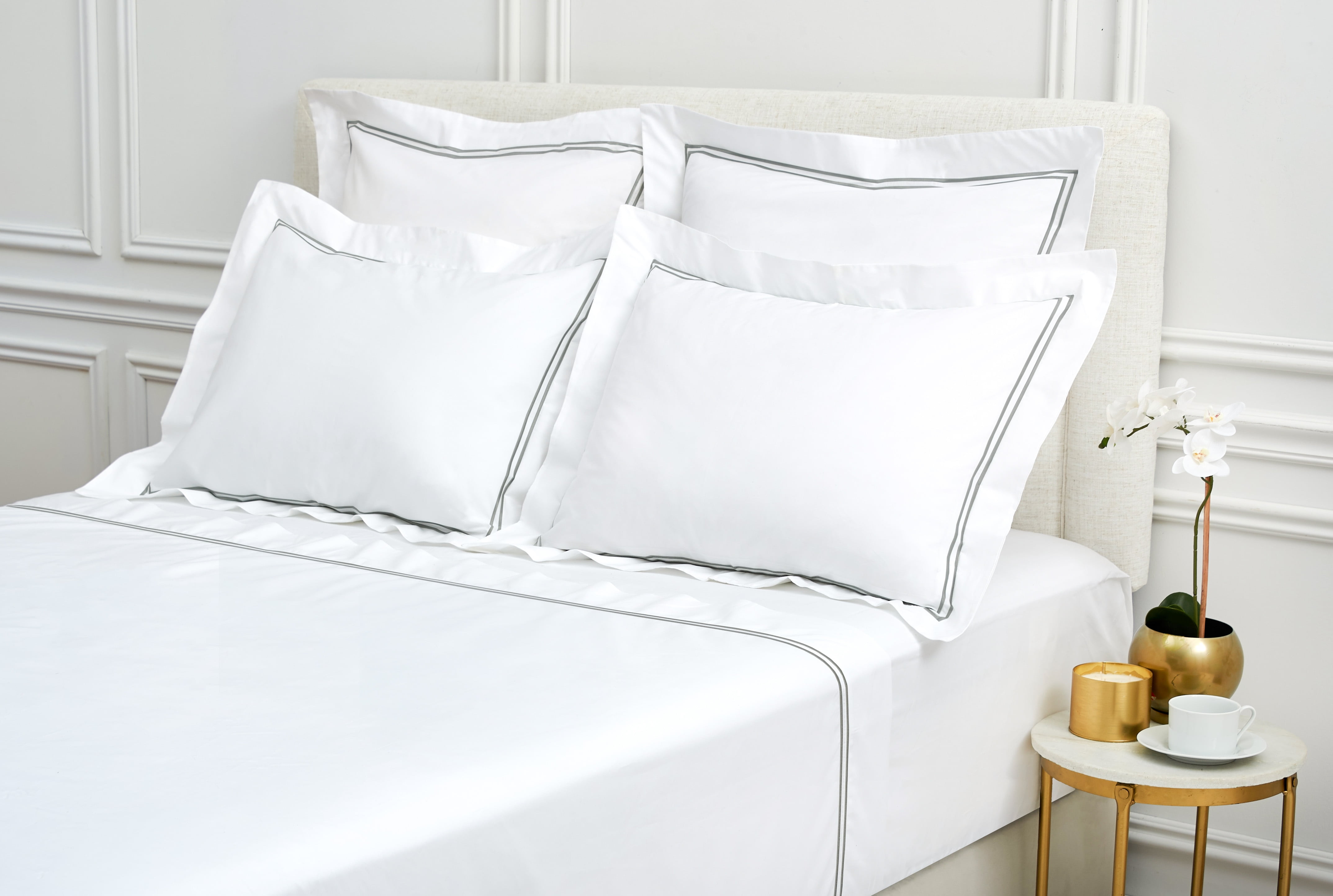 Legacy Pearl Grey Queen Duvet Cover
