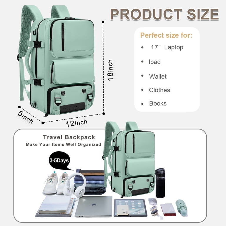 backpack for laptop and gym clothes SYCNB Women with Shoes Compartment,Sports Backpack | Large Travel Backpack with Wet Pocket, Gym Bag,Water Resistant Made from a heavy duty 1000D nylon fabric this bag will last you years Gym Backpacks for Active Lifestyles