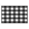 thumbnail image 2 of VHC Brands Annie Buffalo Check Black Indoor Rug Rect 24x36, Polyester Area Rug, Accent Rug, Floor Decor, Annie Buffalo Check Collection, Rectangle 24x36, Country Black, 2 of 5