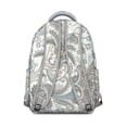 thumbnail image 2 of Indian Paisley Floral School Backpack Durable and Comfortable Bohemian Vintage Students Backpack with Chic and Classic Pattern, 2 of 5