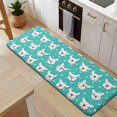 thumbnail image 5 of Esign Of Head Pug Dog Kitchen Rug Mat,Kitchen Runner Rugs Non Skid Washable,Decorative Kitchen Floor Mats for Kitchen,Sink,Laundry,17"x47.2", 5 of 7