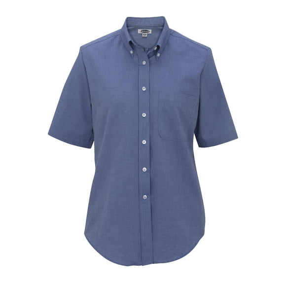 Edwards Garment Women's Button Down Oxford Shirt, Style 5027